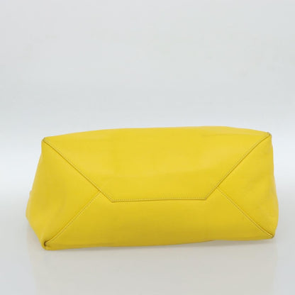 Celine Tote bag Leather, Yellow, Leather, Tote Bag