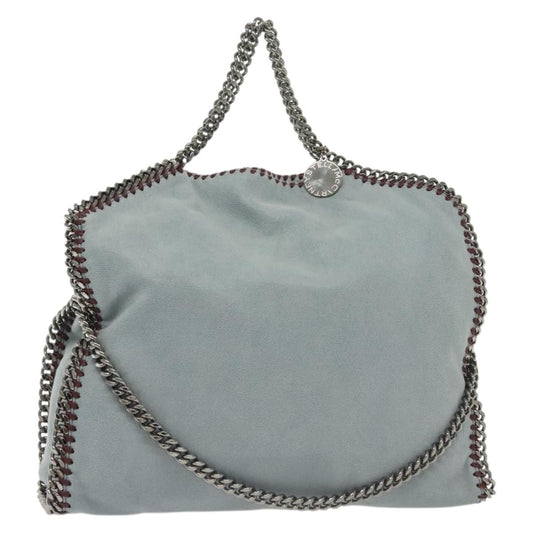 Stella McCartney Falabella Tote Suede, BLUE, SUEDE, Tote bag