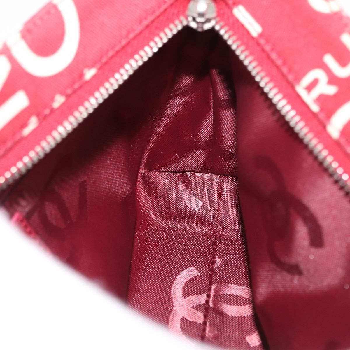 Chanel 31 Rue Cambon Clutch Canvas, RED, CANVAS, Clutche & pouche