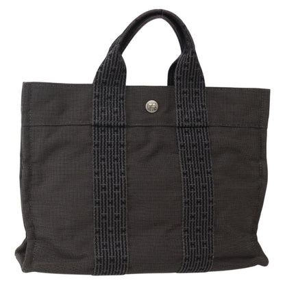 Hermes Fourre-tout Herline Fourre-tout Herline, GRAY, CANVAS, Tote bag