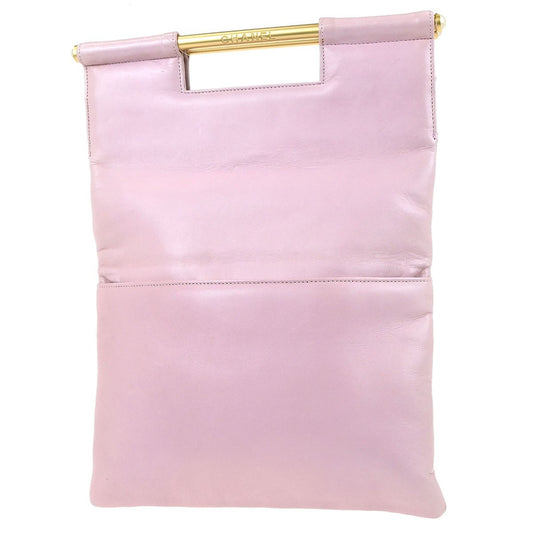 Chanel Chanel Coco Mark Leather Tote bag leather, Pink, Leather, Handbag