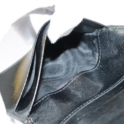 Fendi Bifold Flat Wallet Joshua Vides Printed Leather, BLACK, LEATHER, Wallets