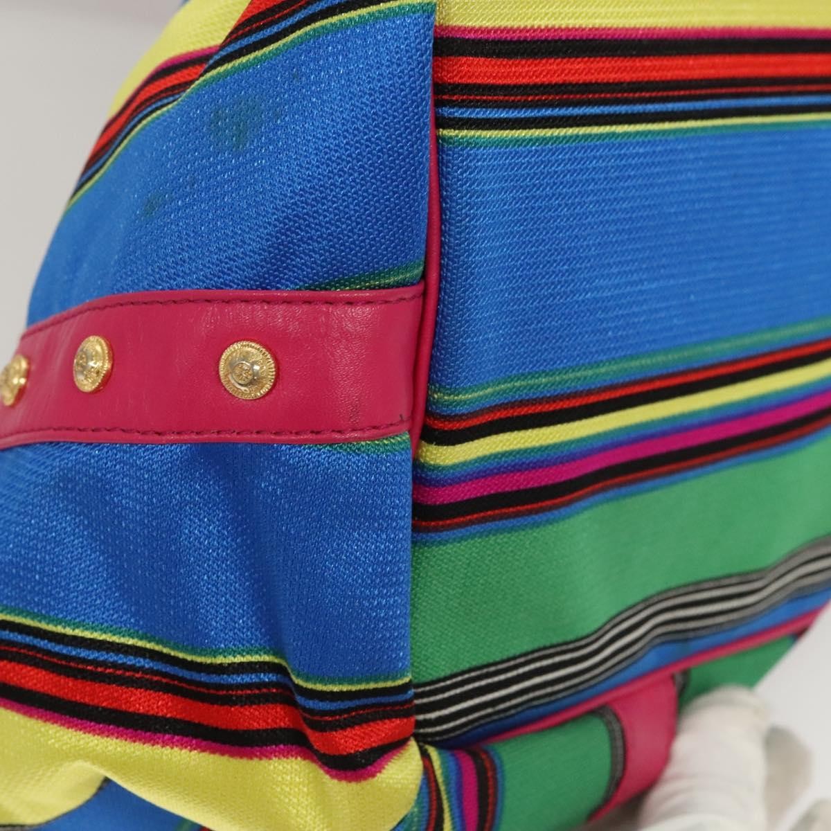 Versace Vintage Shoulder Bag Canvas, MULTICOLOUR, CANVAS, Shoulder bag