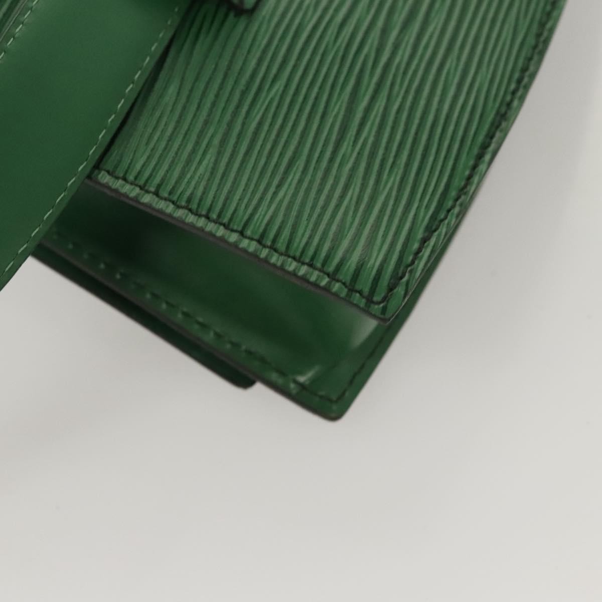 Louis Vuitton Tilsitt Bum Bag Epi Leather, GREEN, LEATHER, Travel bag