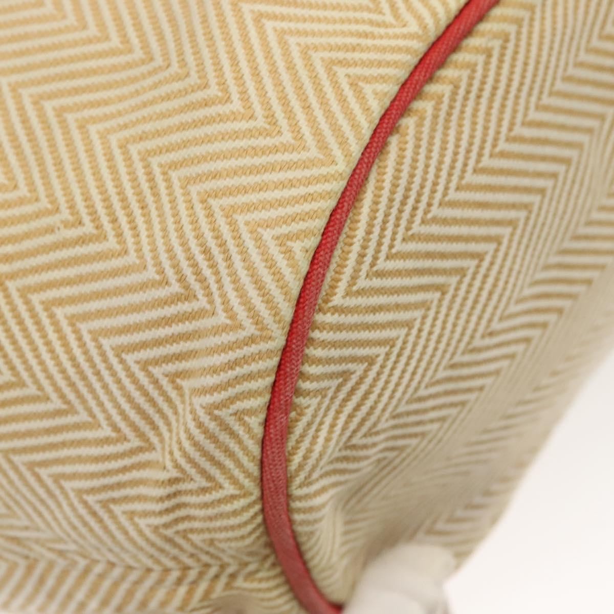 Hermes Panier De Plage Handbag Canvas, BEIGE, CANVAS, Tote bag