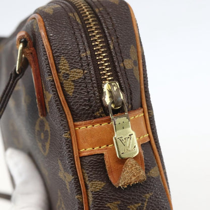 Louis Vuitton Pochette Marly Bandouliere Bag Monogram Canvas, BROWN, CANVAS, Clutche & pouche