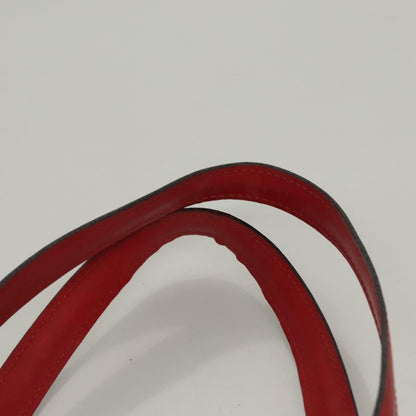 Louis Vuitton Saint Jacques Handbag Epi Leather, RED, LEATHER, Shoulder bag