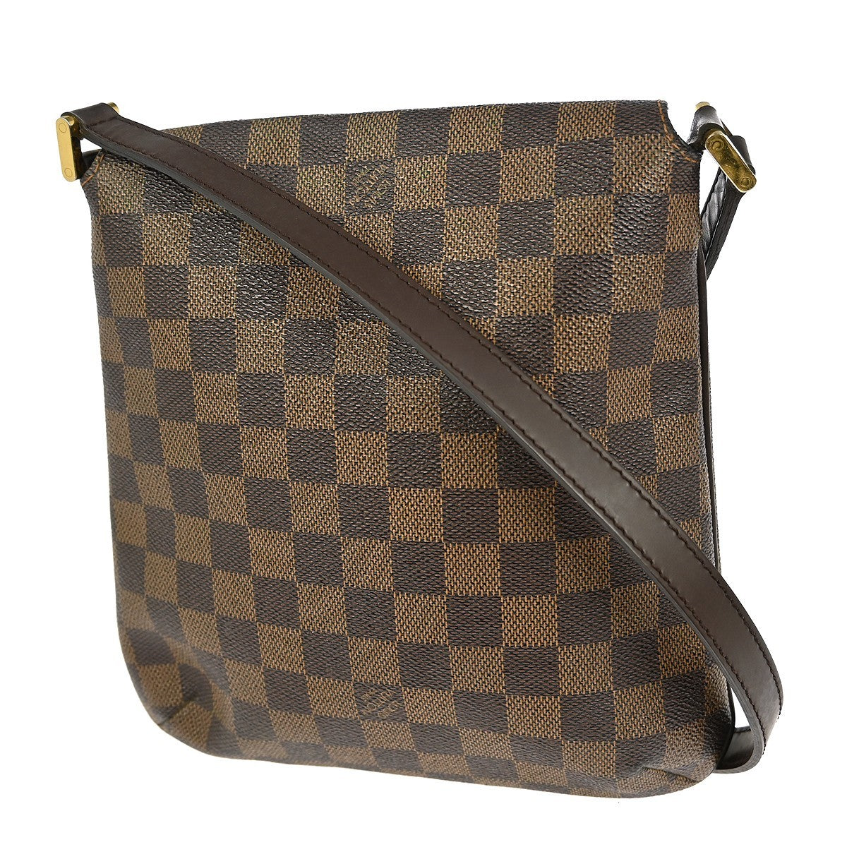 Louis Vuitton Musette Salsa Handbag Damier Canvas, BROWN, CANVAS, Shoulder bag
