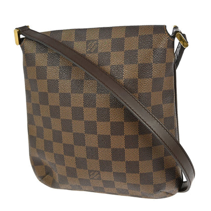 Louis Vuitton Musette Salsa Handbag Damier Canvas, BROWN, CANVAS, Shoulder bag