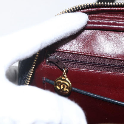 Chanel Vintage Camera Bag Quilted Leather, BLACK, LEATHER, Shoulder bag