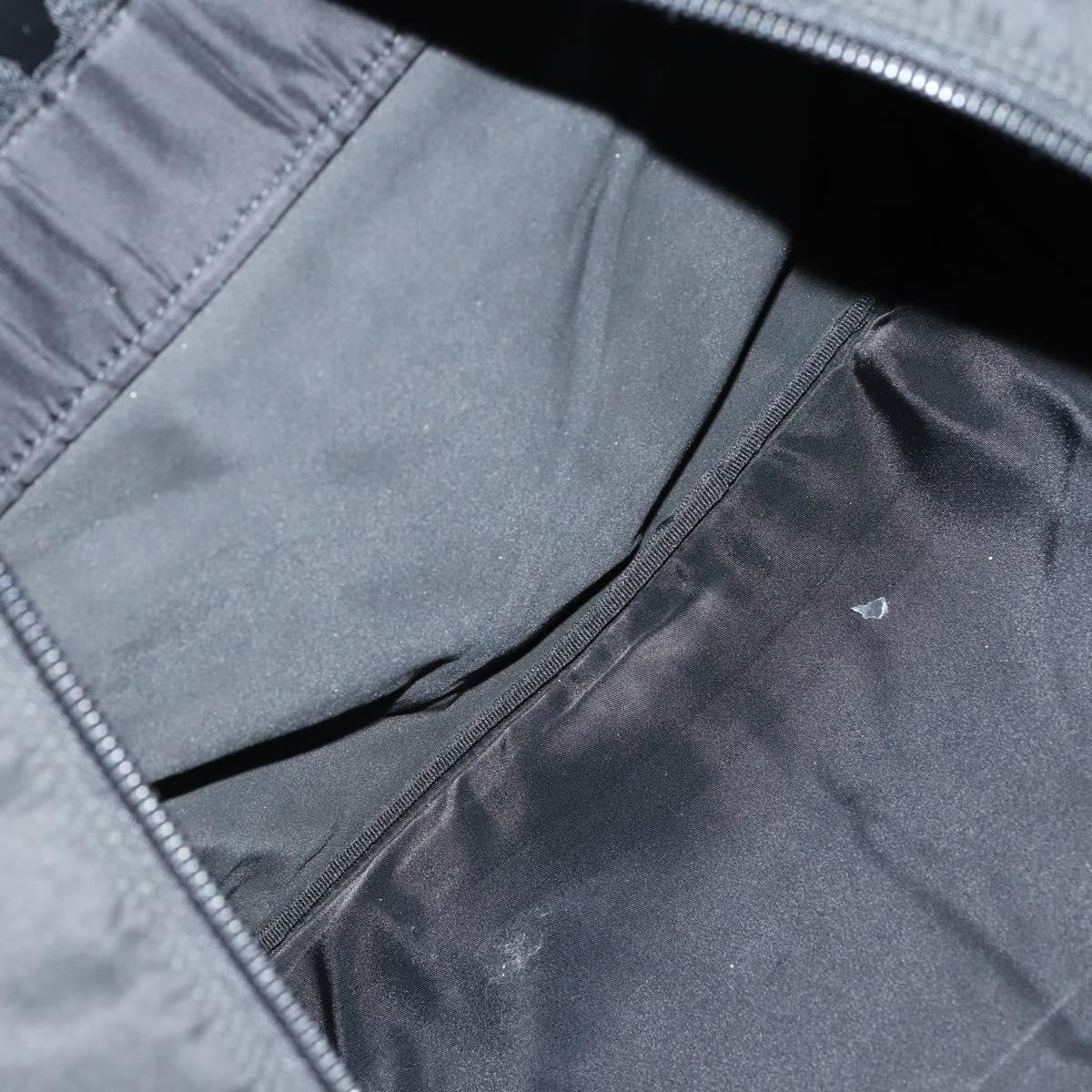 Prada Boston Bag Tessuto, BLACK, NYLON, Handbag