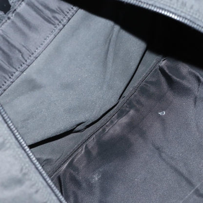 Prada Boston Bag Tessuto, BLACK, NYLON, Handbag