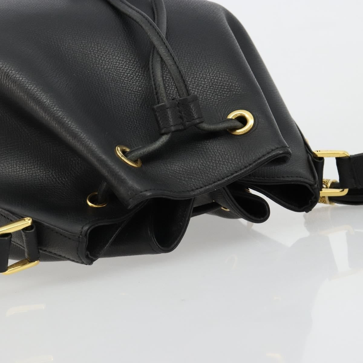 Valentino Garavani Vintage shoulder bag Leather, Black, Leather, Shoulder Bag
