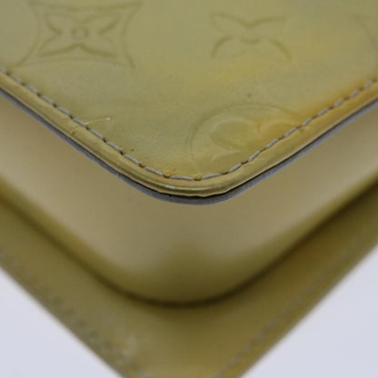 Louis Vuitton Mott Handbag Monogram Vernis, GRAY, PATENT_LEATHER, Handbag