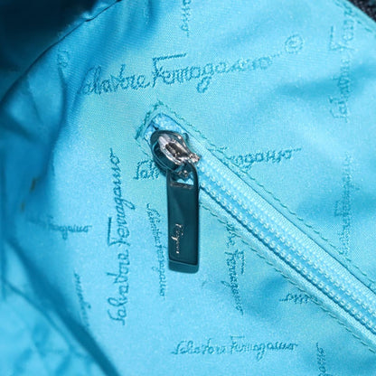 Salvatore Ferragamo Gancini Shoulder Bag Leather, BLACK, LEATHER, Shoulder bag