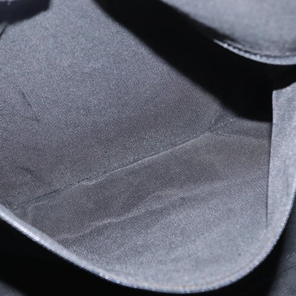 Chanel Surpique Zip Around Satchel Quilted Leather, BLACK, LEATHER, Handbag