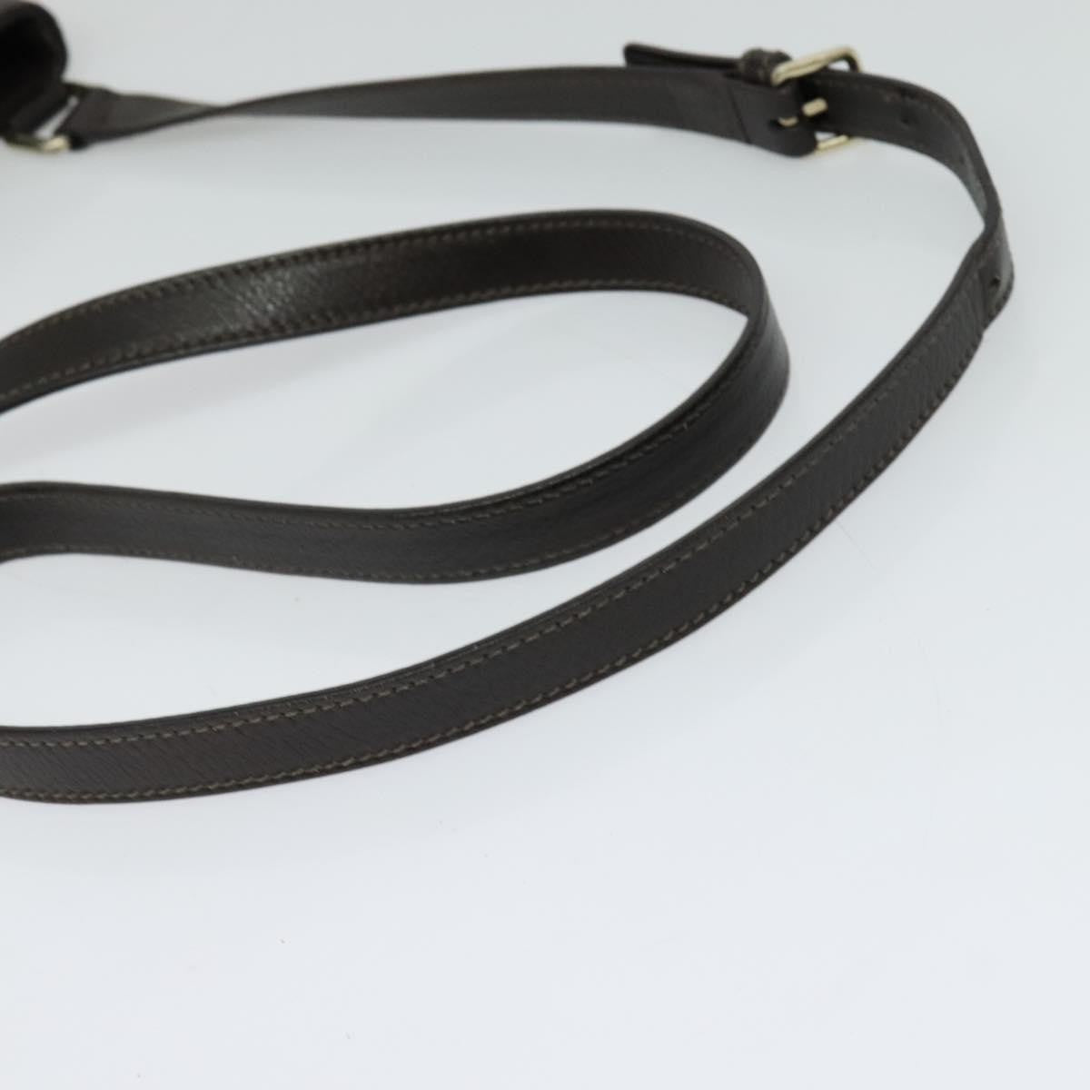 Gucci Zip Top Messenger Bag Guccissima Leather, BROWN, LEATHER, Shoulder bag