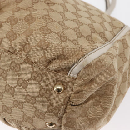 Gucci D Ring Tote GG Canvas, BEIGE, CANVAS, Tote bag