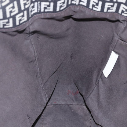 Fendi Zucca Tote bag Canvas, BLACK, CANVAS, Tote bag