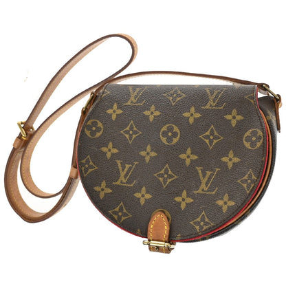 Louis Vuitton Tambourine Handbag Monogram Canvas, BROWN, CANVAS, Crossbody bag