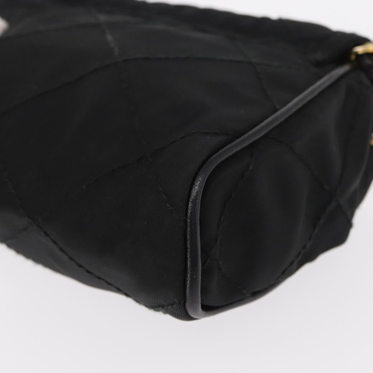 Prada Vintage Shoulder Bag Tessuto, BLACK, NYLON, Shoulder bag