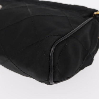 Prada Vintage Shoulder Bag Tessuto, BLACK, NYLON, Shoulder bag