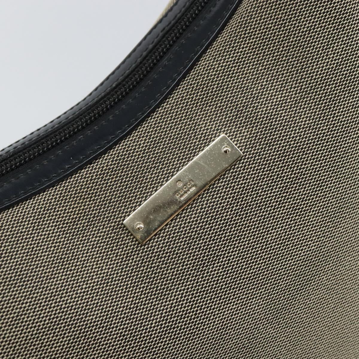 Gucci Zip Hobo Canvas, BEIGE, CANVAS, Shoulder bag