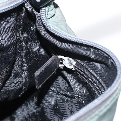 Prada Vintage Shoulder Bag Tessuto, GREEN, NYLON, Shoulder bag