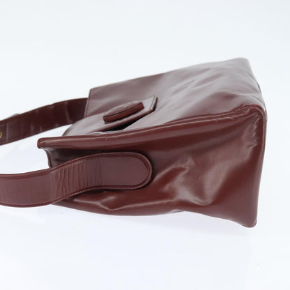 cartier Must de Cartier Shoulder Bag Leather, BURGUNDY, LEATHER, Shoulder bag