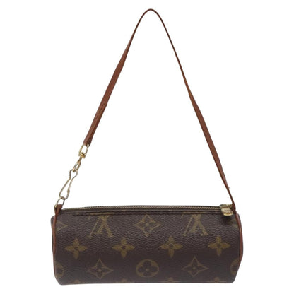 Louis Vuitton Papillon Pochette Monogram Canvas, BROWN, CANVAS, Handbag