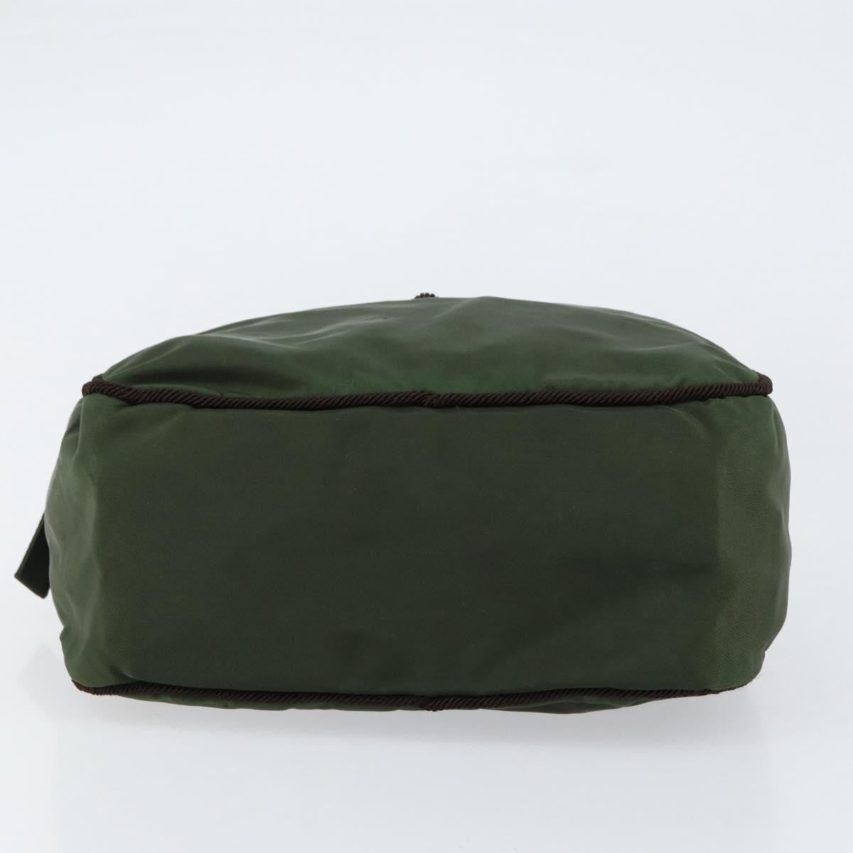 Prada Vintage Handbag Tessuto, GREEN, NYLON, Handbag