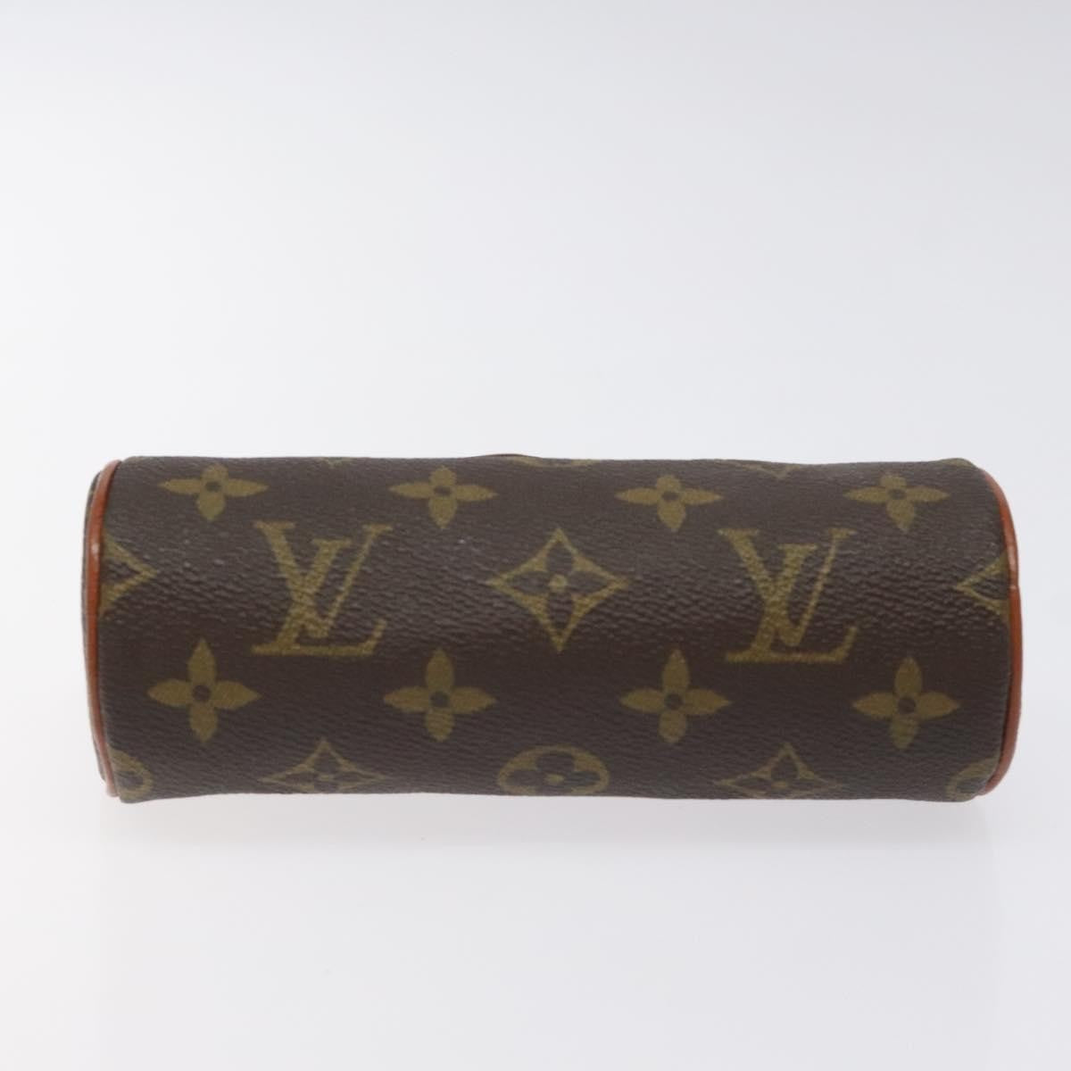 Louis Vuitton Papillon Pochette Monogram Canvas, BROWN, CANVAS, Handbag