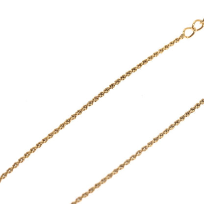 Christian Dior CD Pendant Necklace Gold-plated, GOLD, METAL, Necklace