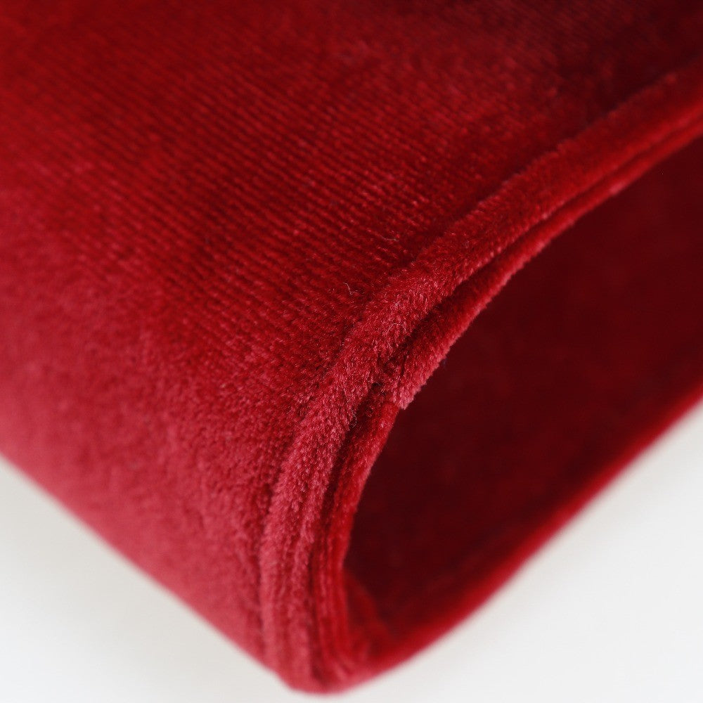 Valentino Garavani Divina Velvet, RED, VELVET, Shoulder bag