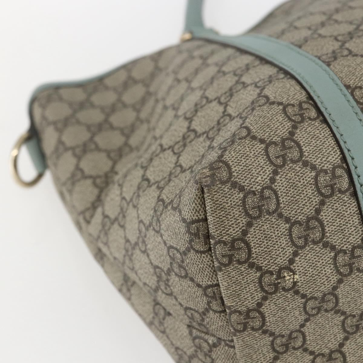 Gucci Joy Plus Tote GG Coated Canvas with Leather, BEIGE, PVC, Tote bag