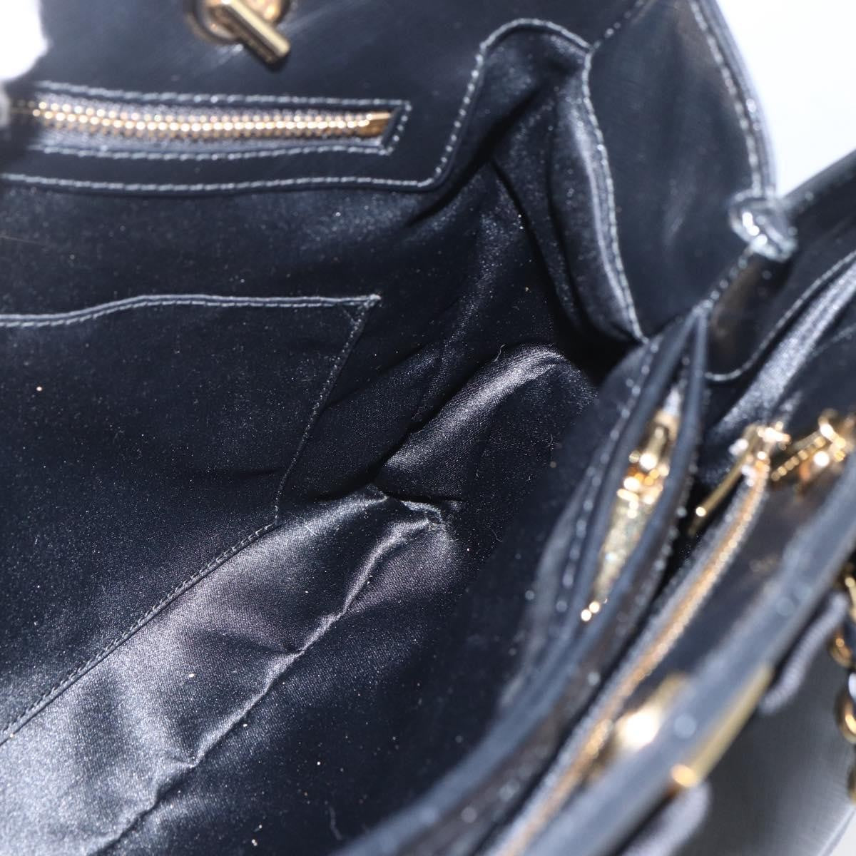 Salvatore Ferragamo Vala Chain Shoulder bag Leather, BLACK, LEATHER, Shoulder bag