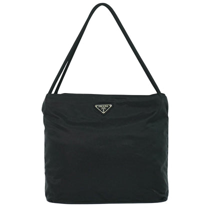 Prada Vintage Tote Tessuto, BLACK, NYLON, Tote bag