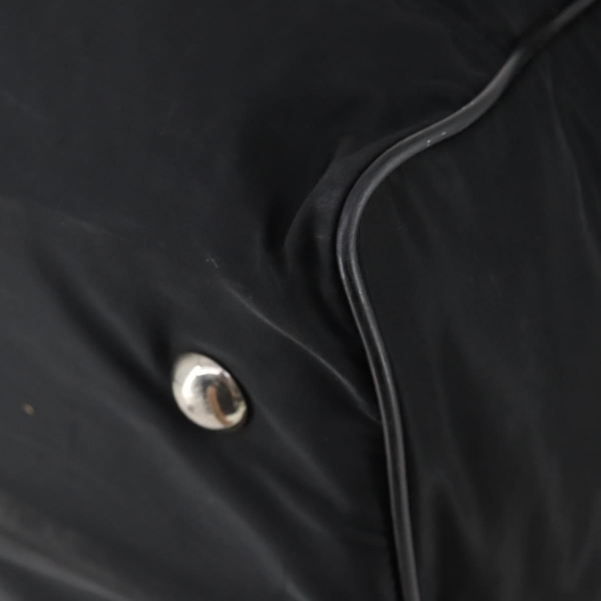 Prada Boston Bag Tessuto, BLACK, NYLON, Handbag