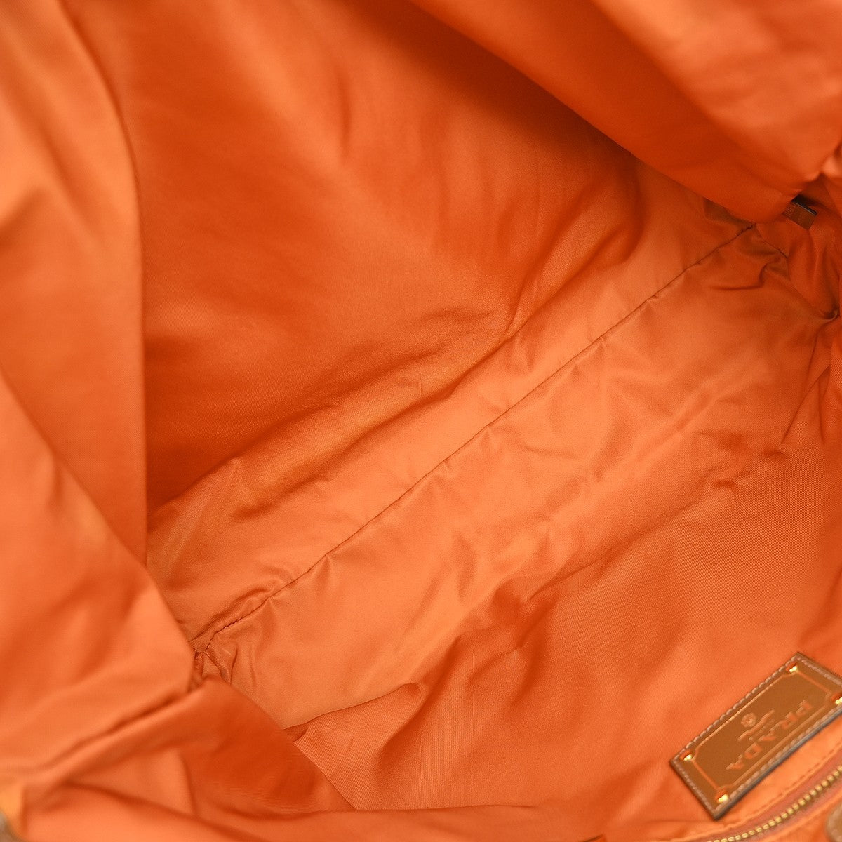 Prada Vintage Tote Tessuto, BROWN, NYLON, Tote bag