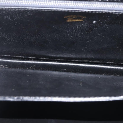 Gucci 1973 Flap Top Handle Bag Leather, BLACK, LEATHER, Handbag