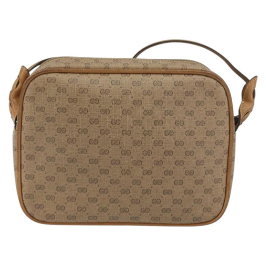 Gucci Micro GG supreme shoulder bag GG canvas, BEIGE, PVC, Shoulder bag