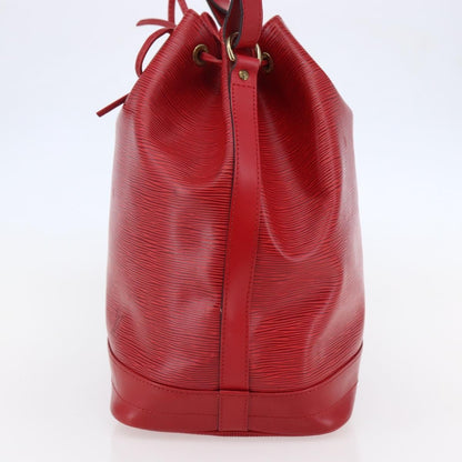 Louis Vuitton Noe Handbag Epi leather, RED, LEATHER, Handbag