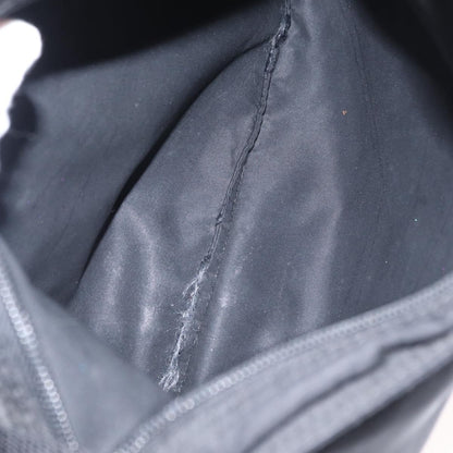 Prada Zip Messenger Bag Tessuto, BLACK, NYLON, Shoulder bag