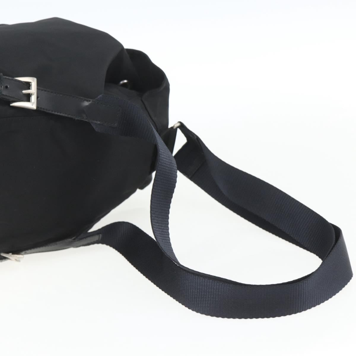 Prada Front Pocket Backpack Tessuto, BLACK, NYLON, Backpack