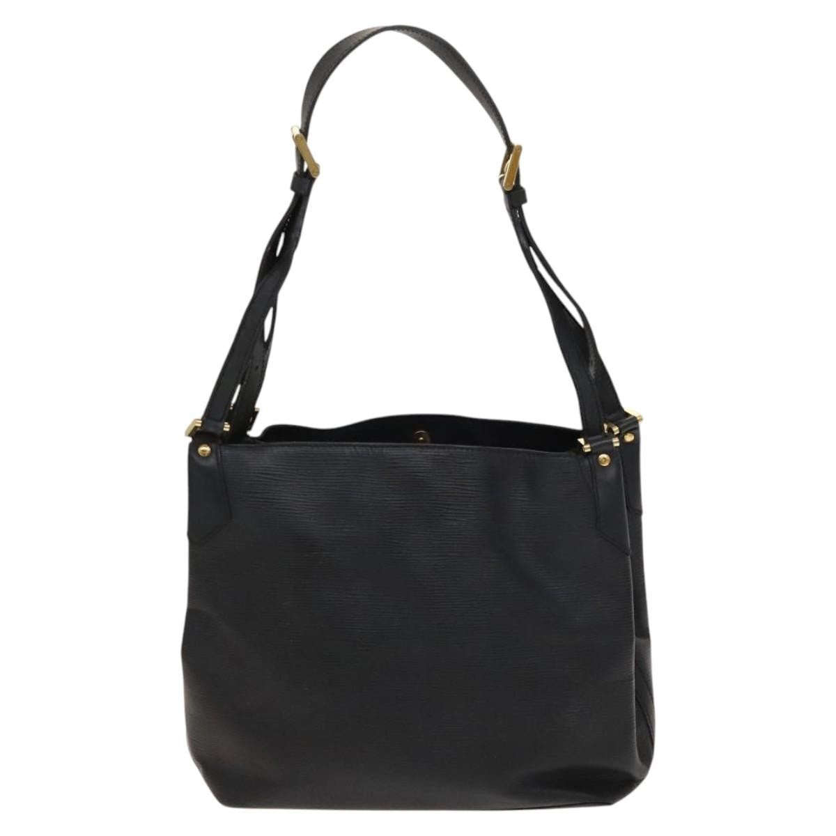 Louis Vuitton Mandara Handbag Epi Leather, BLACK, LEATHER, Handbag