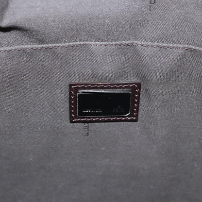 Fendi Vintage Flip Lock Tote Zucchino Canvas, BROWN, CANVAS, Tote bag