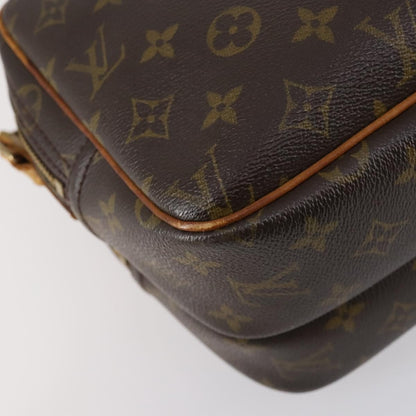 Louis Vuitton Reporter Bag Monogram Canvas, BROWN, CANVAS, Shoulder bag