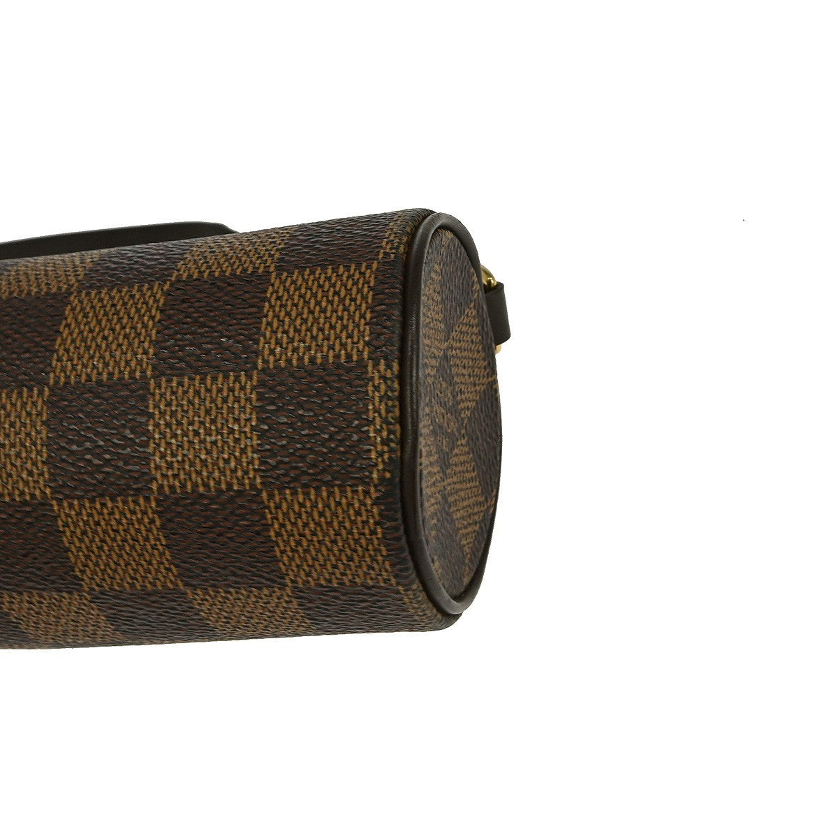 Louis Vuitton Papillon Pochette Damier, BROWN, CANVAS, Clutche & pouche