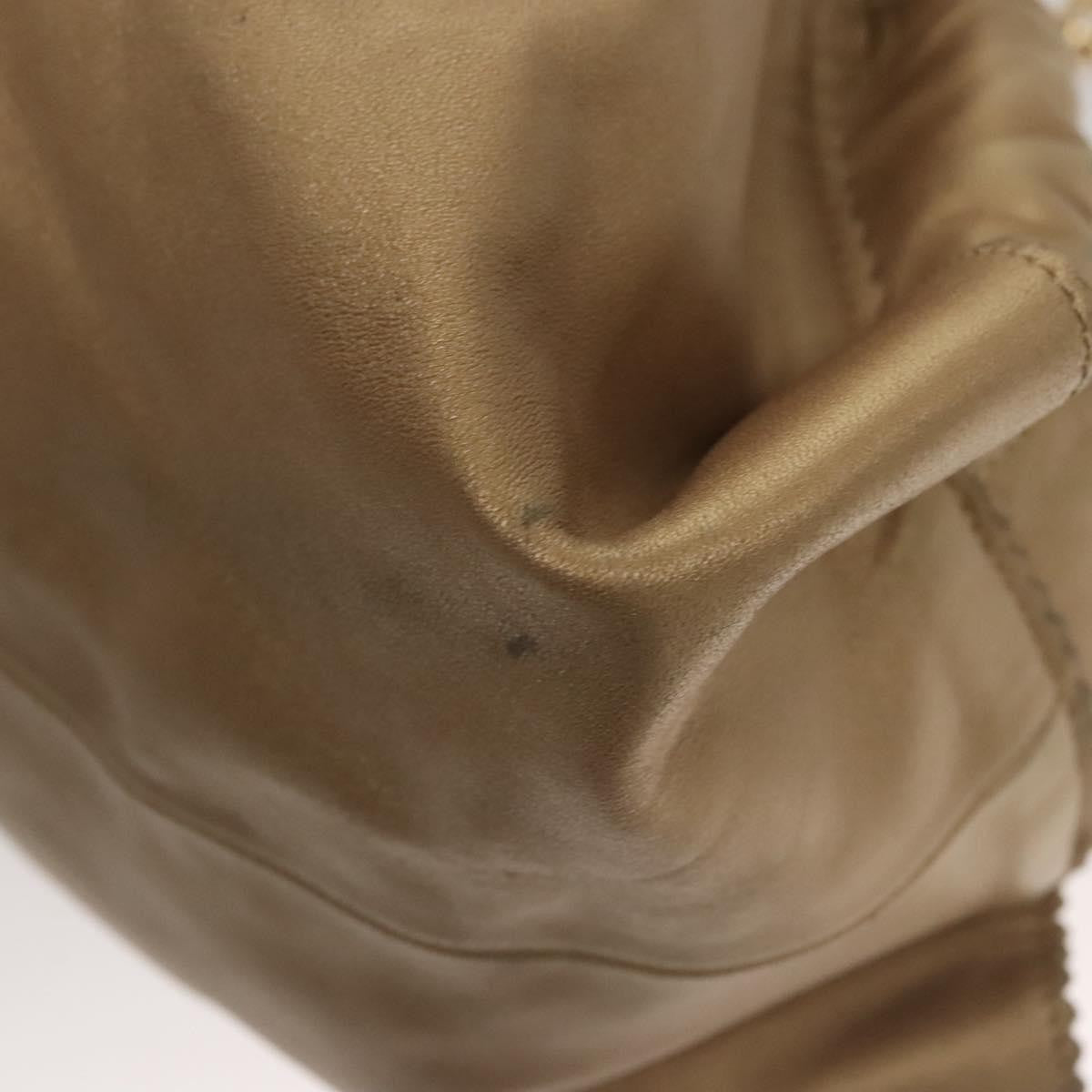 Loewe Anagram Logo Nappa Aire Hand Bag Leather, GOLD, LEATHER, Handbag