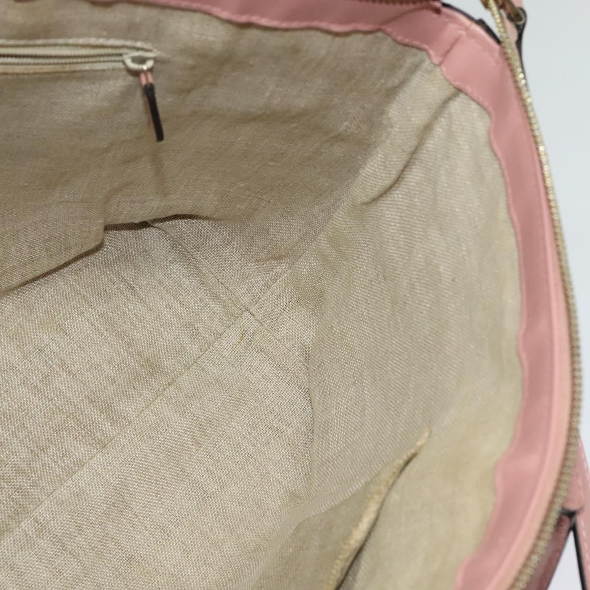 Gucci Margaux Tote (Outlet) Microguccissima Leather, PINK, LEATHER, Tote bag